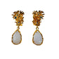 Earrings - Fragment Small with Blue Chalcedony and Blue Topaz