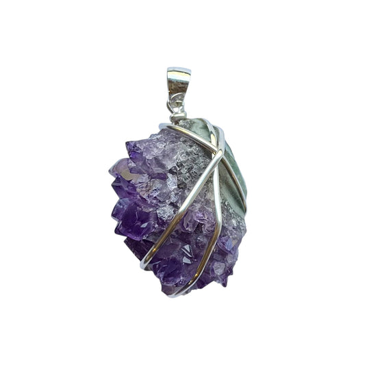 Pendant - Raw Amethyst