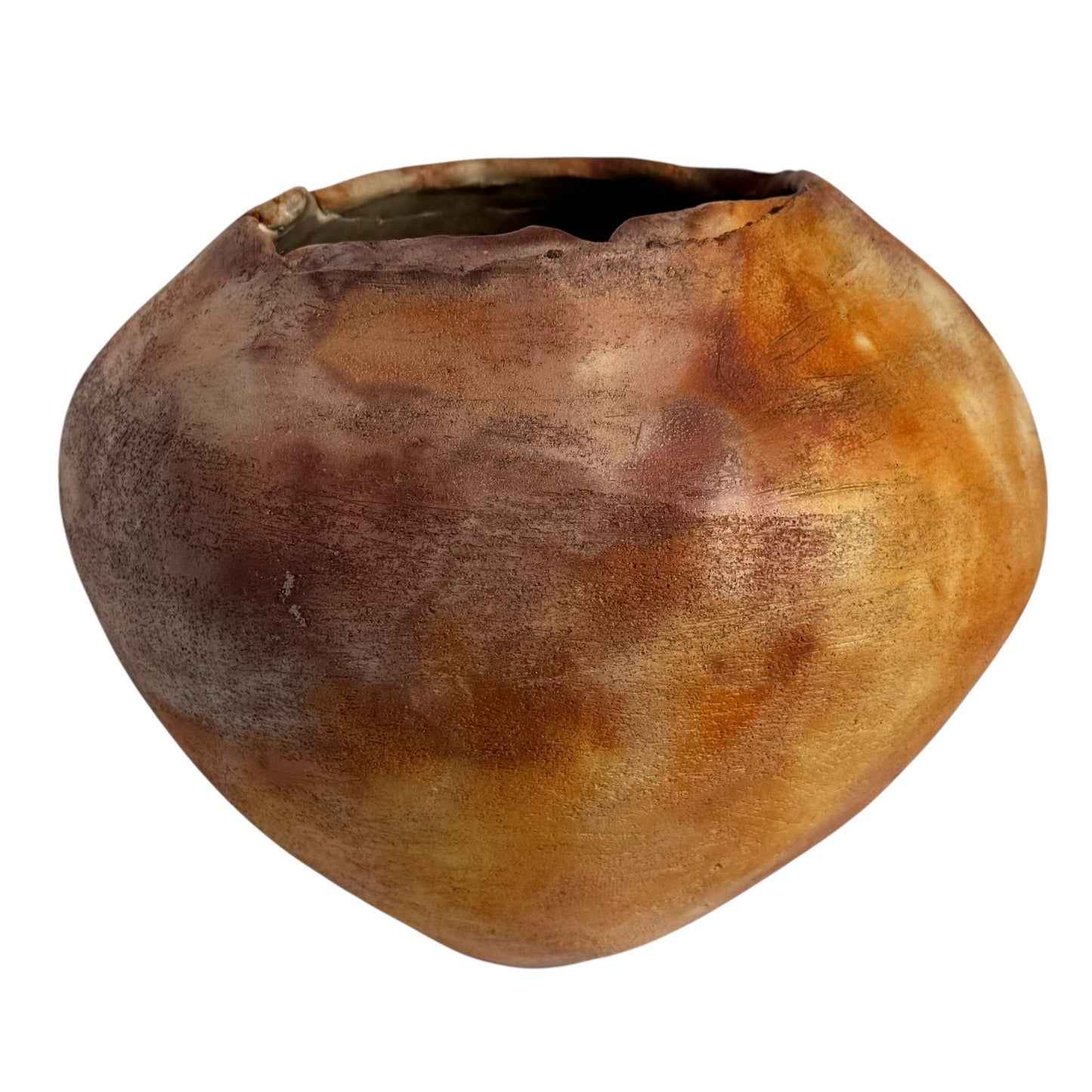 Rust Saggar Pot - Summer