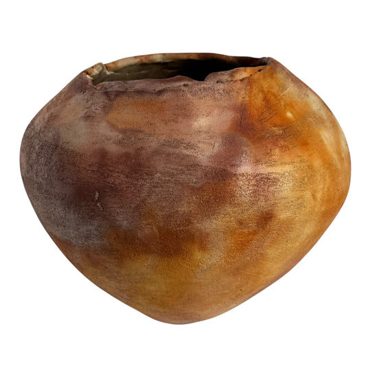 Rust Saggar Pot - Summer