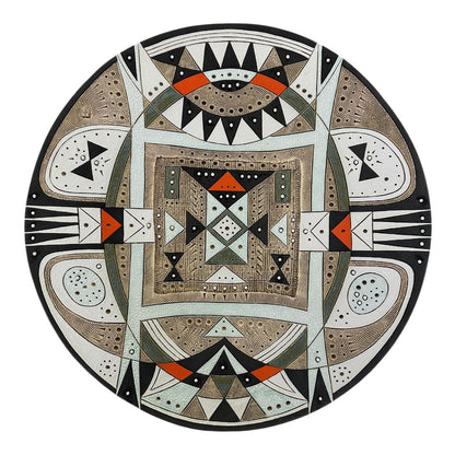 Extra Large Round Platter - Summer