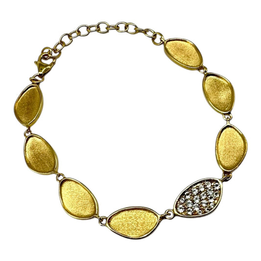 Bracelet - Echoes of the Sea, One Link White Topaz