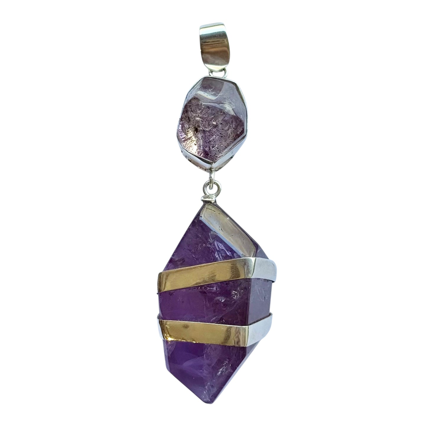 Pendant - Amethyst and Super 7