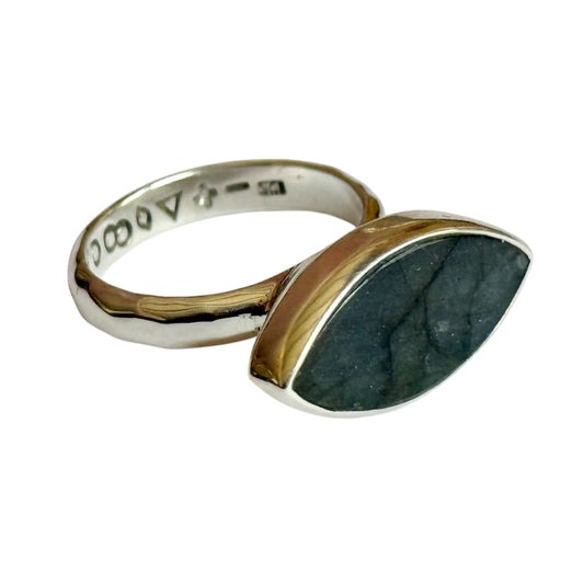 Ring - Selkie Large Labradorite