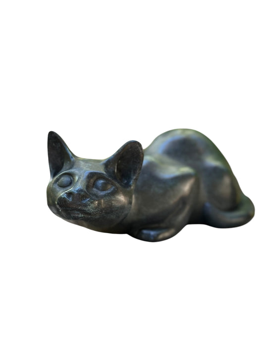 Crouching Cat