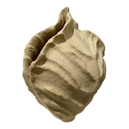 Light Brown Ceramic Sculpture - Tenderness Collection