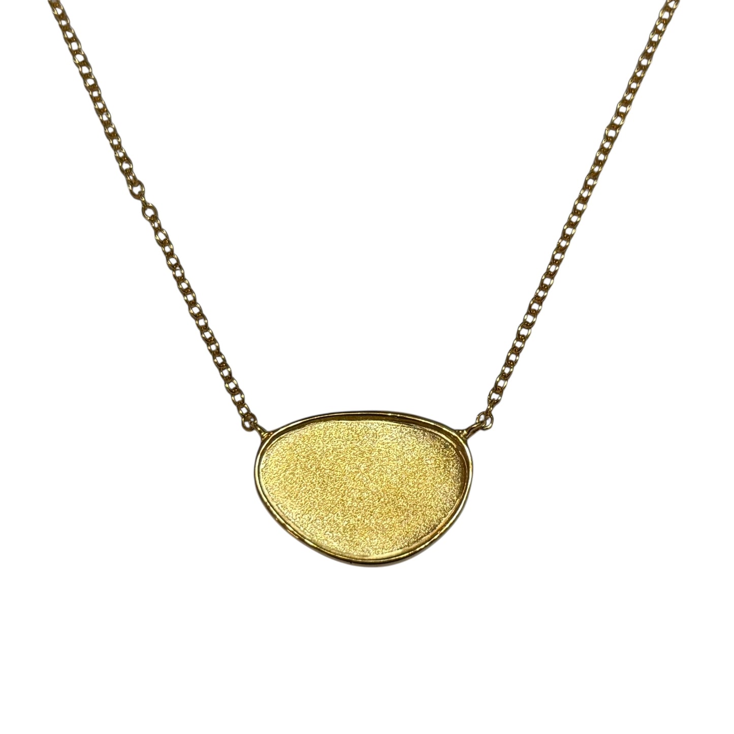 Necklace - Echoes of the Sea, Large Necklace Yellow Finish