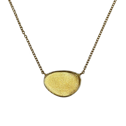 Necklace - Echoes of the Sea, Large Necklace Yellow Finish