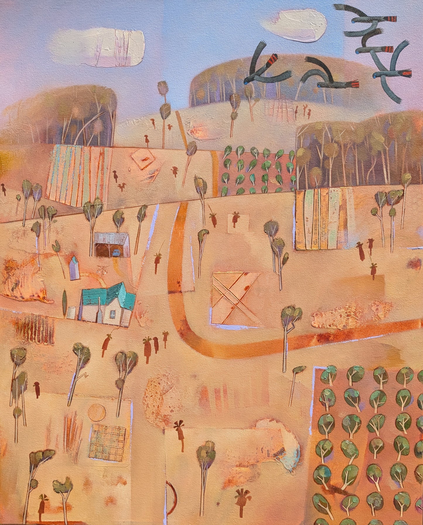 Red Tails Over Bickley