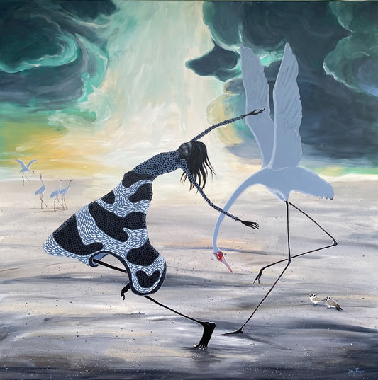 Dancer in the Buildup