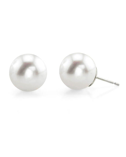 White Pearl Studs