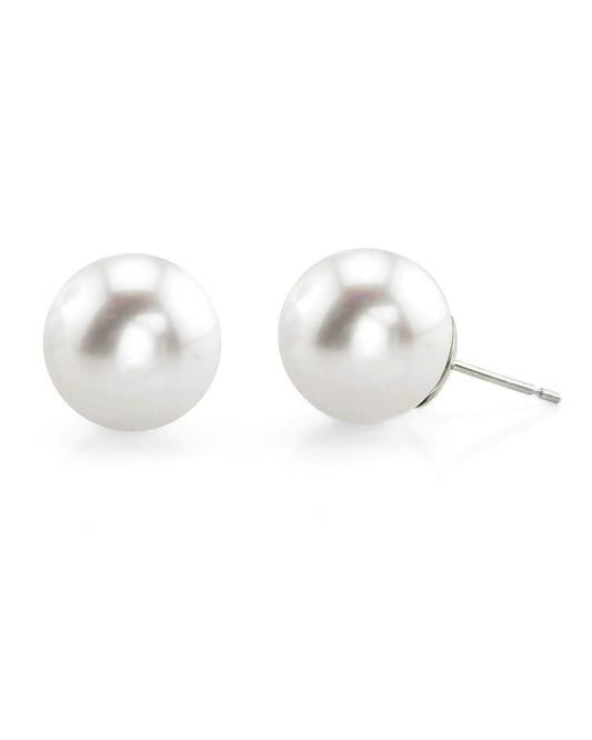 White Pearl Studs