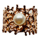 Ring - Fan of the Sea, 18kt Rose Gold, Freshwater Pearl