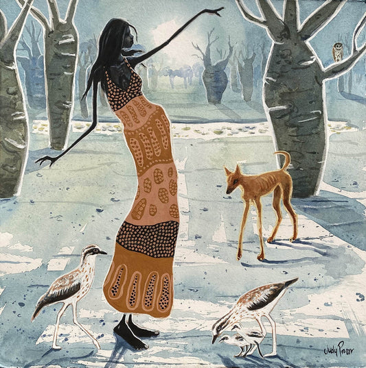 Willaroo Girl and Boab Moon - Christmas 2024