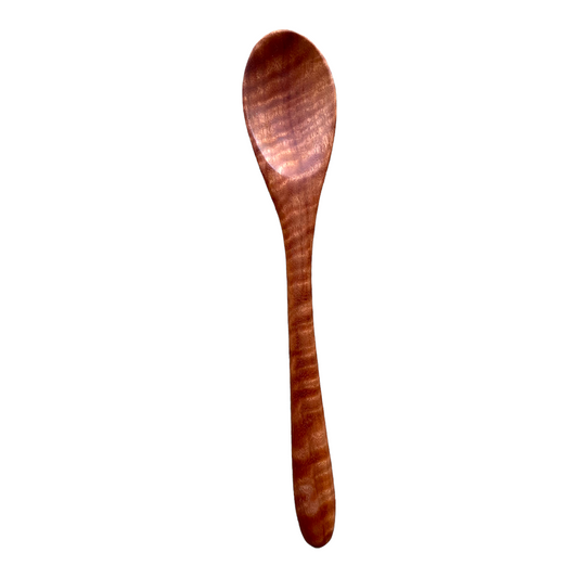 Spoon - Small Wooden in Snake Wood or Curly Jarrah