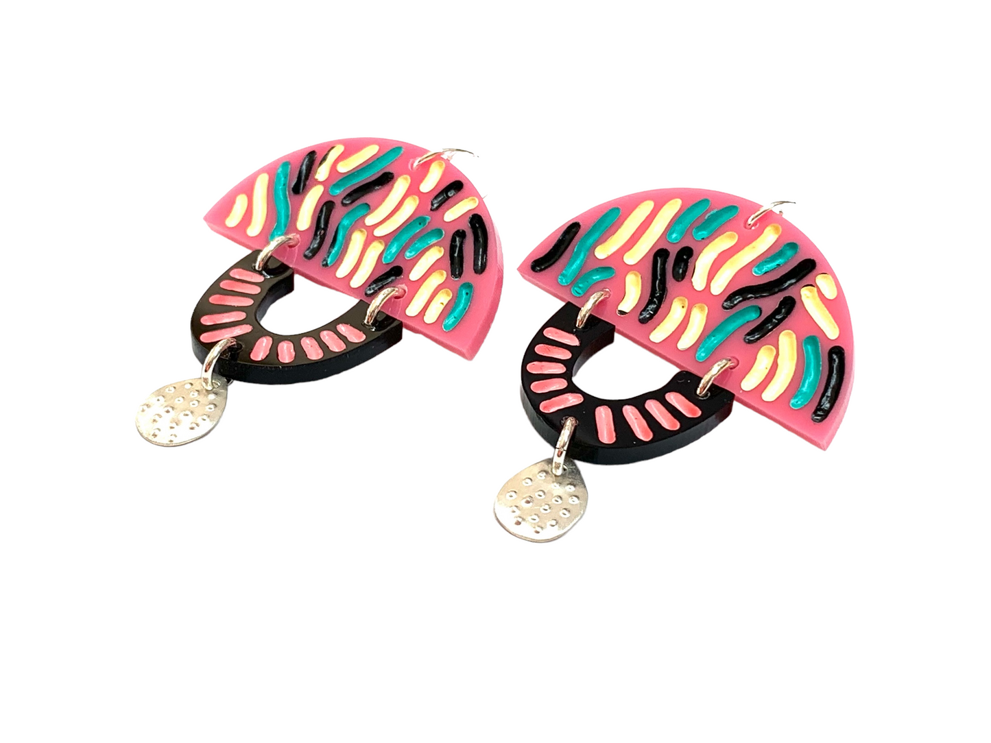 Earring, pink