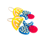 Earring, Clear Yellow