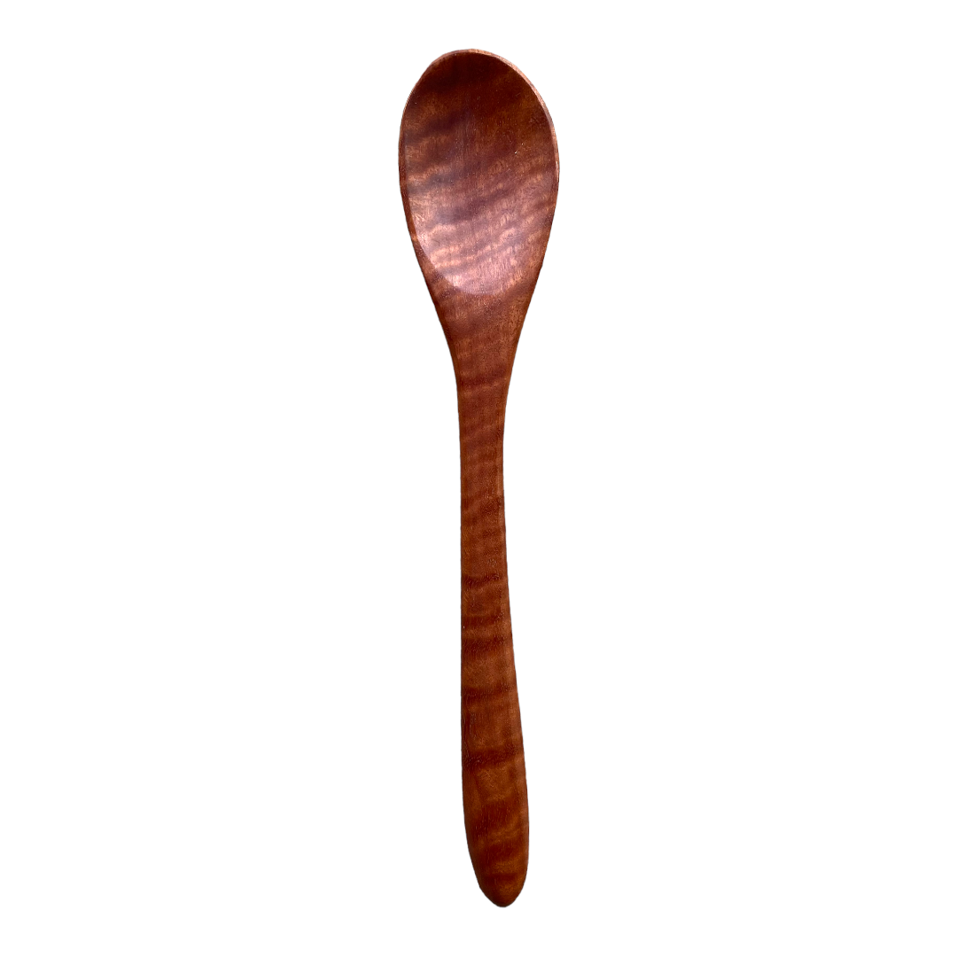 Spoon - Small Wooden in Snake Wood or Curly Jarrah