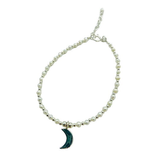 Bracelet - Pearls and Moon
