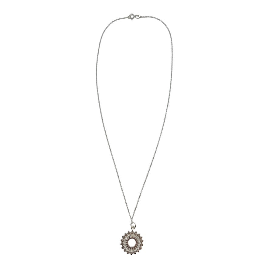 Necklace - Filigree Sun on Chain 30/45cm