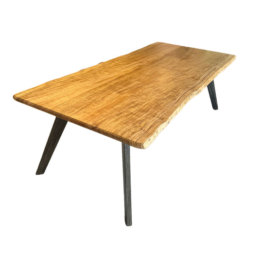 Marri Dining Table with Ebonised Legs