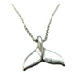 Necklace - Whale Tail Small on 30/40cm Chain