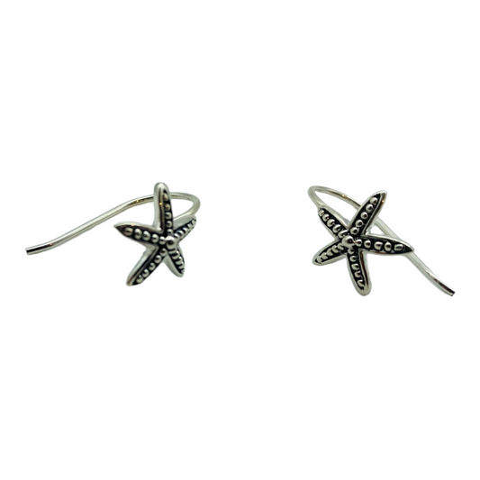 Earrings, Starfish Hook
