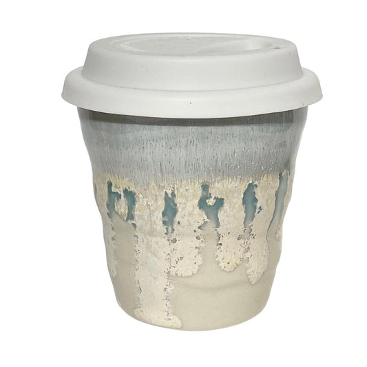 Travel Cup - Jazz L Cream and Teal