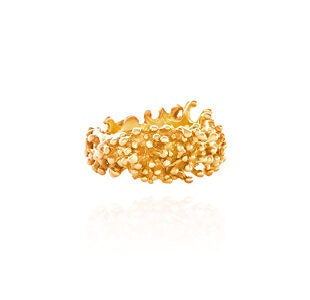 Ring - Anemone, Yellow size 6