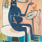 Batman Sittin on a Toilette