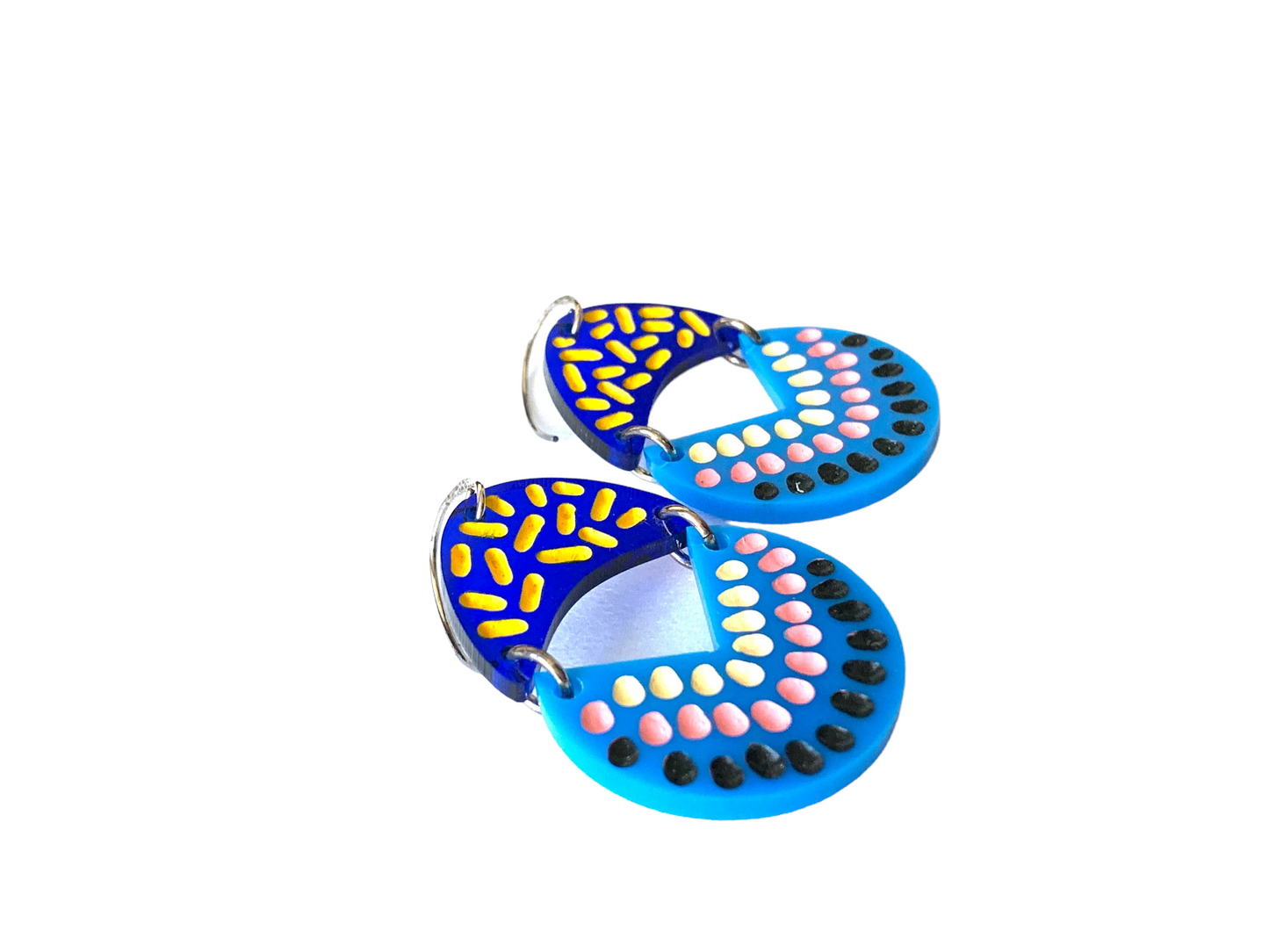 Earring, Blue