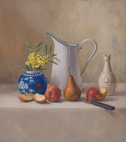 Wattle, Apples and Pear