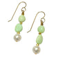 Earrings - Chrysoprase