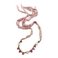Necklace - Tourmaline and Silk