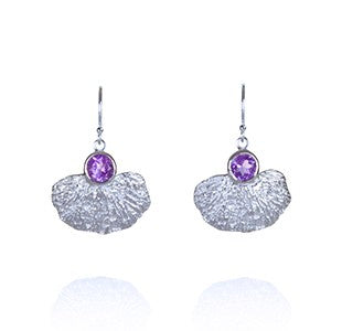 Earrings, Coral Garden