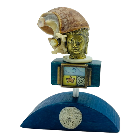 Toy Blocks & Coral, Happy Buddha