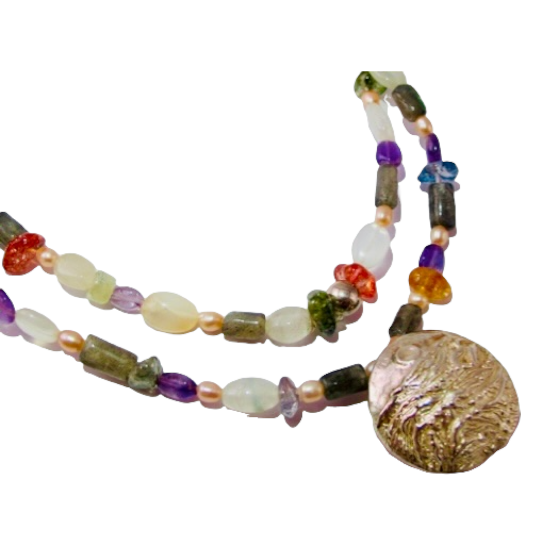 Necklace, Semi Precious Stones