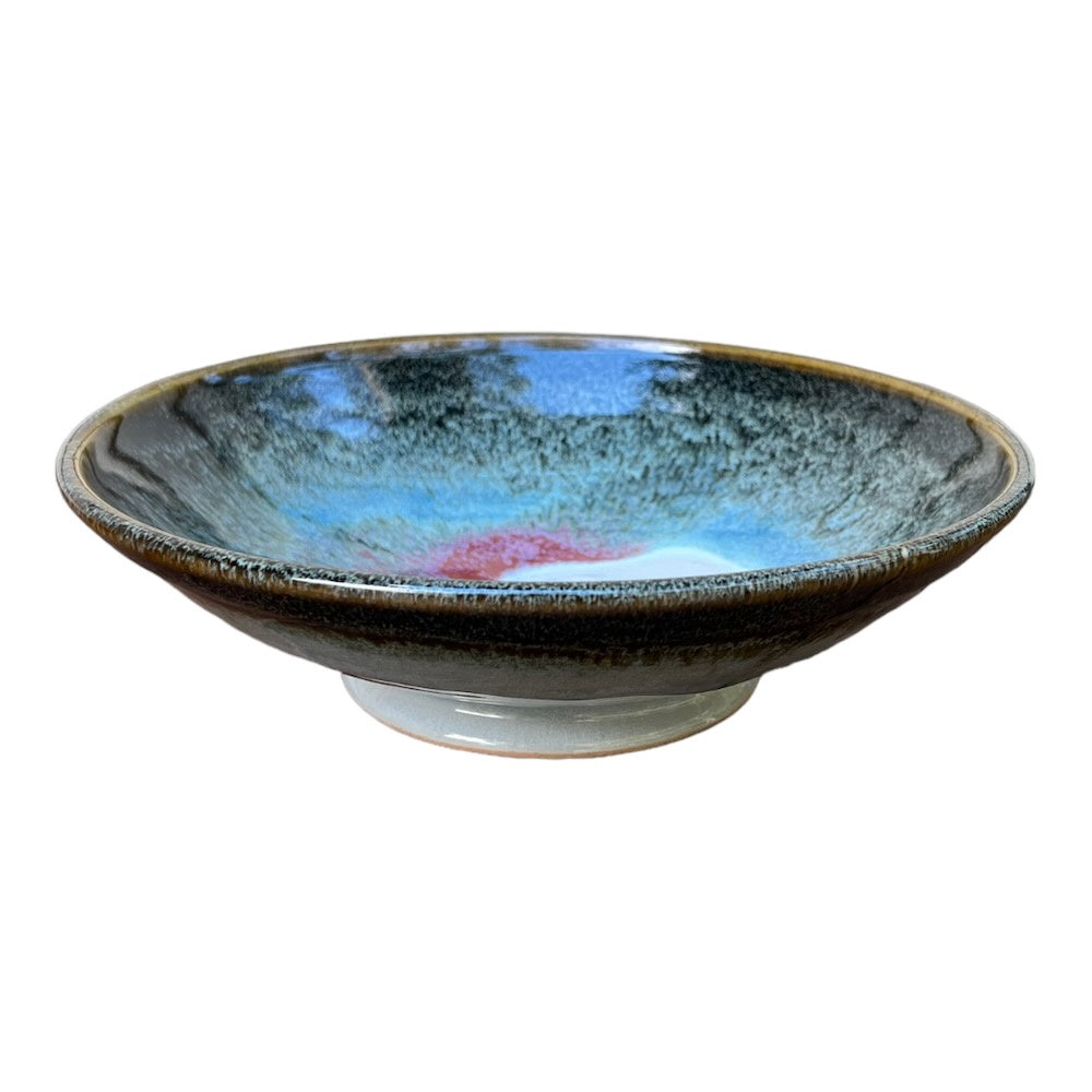 Lotus Bowl - Jun with Copper Red