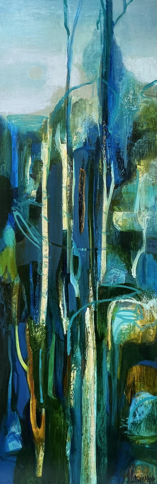 Cool Blue Forest 1