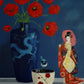 Poppy Vase and Doll