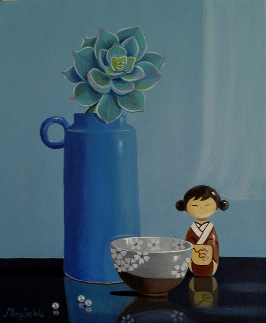 Succulent and Doll