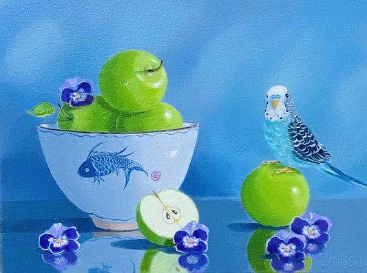 Apples and Budgie