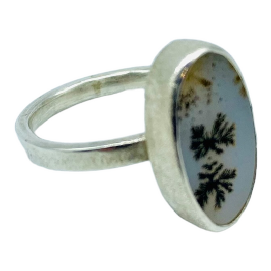 Ring, Dendritic Agate
