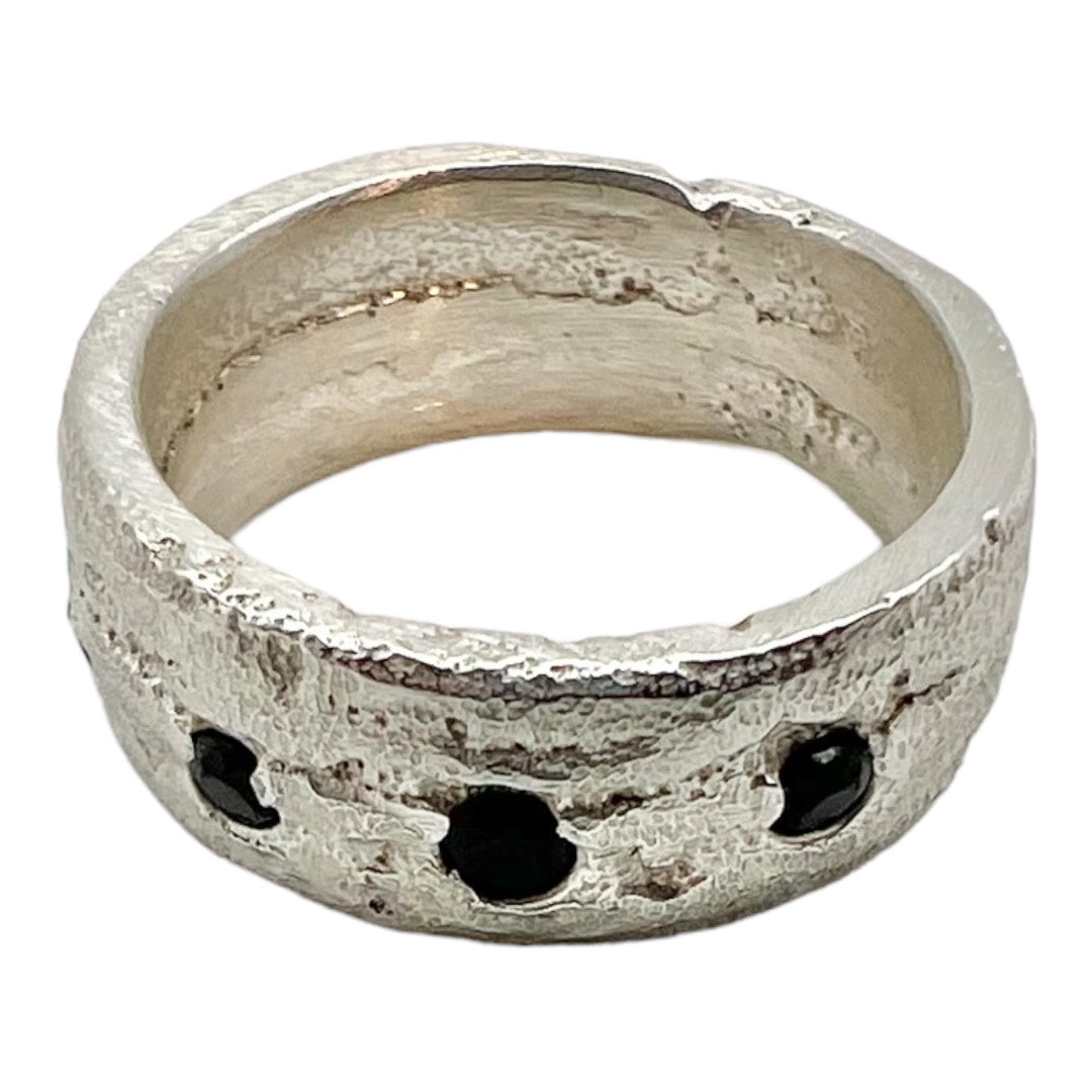 Ring - Unearthed  with Sapphires