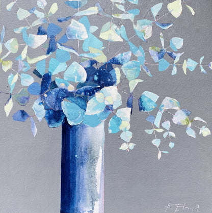 Silver Dollar on Grey