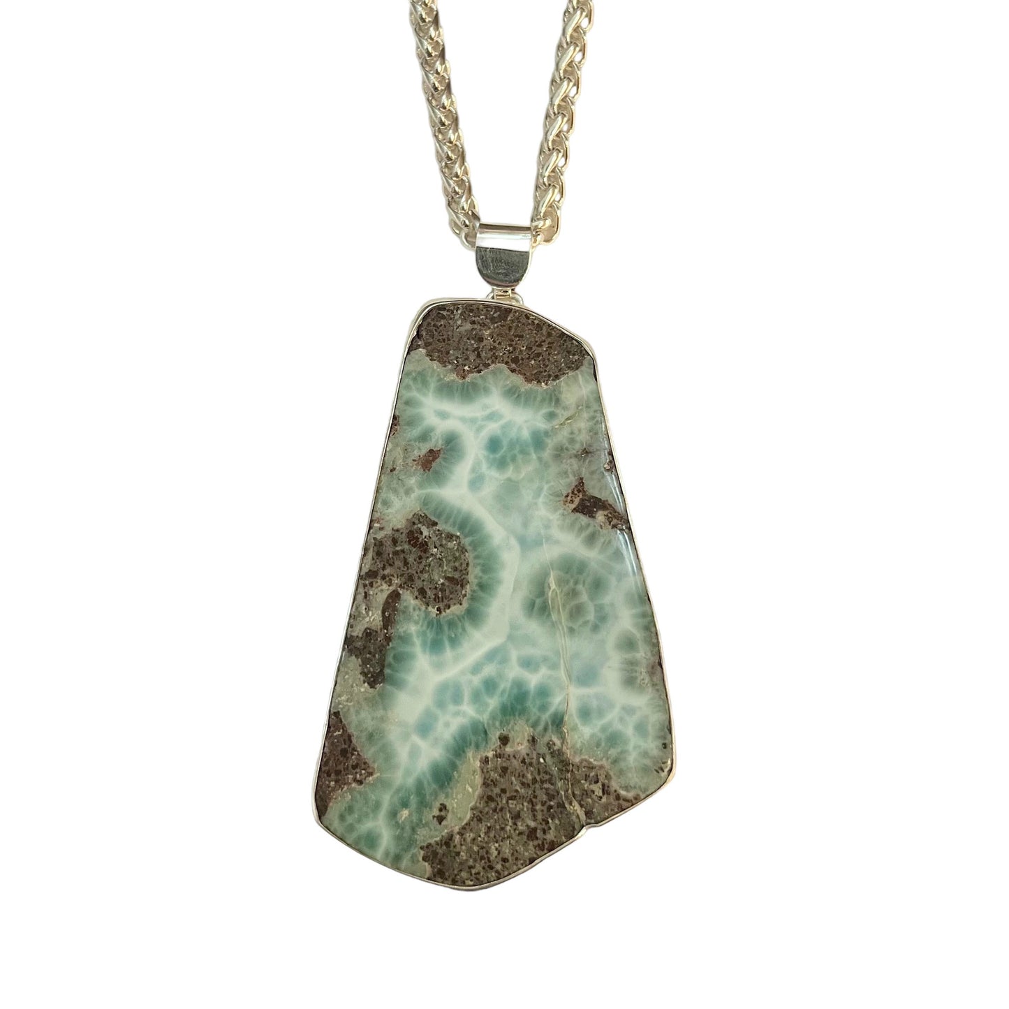 Larimar Pendant - Large