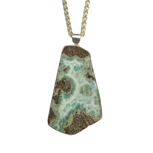 Larimar Pendant - Large
