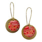 Two Layered Brass Earrings 68