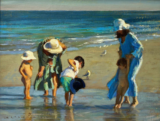 Beach play