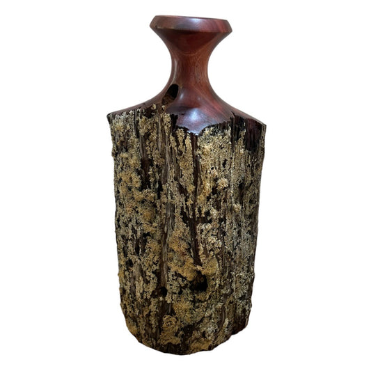 Jarrah Fence Post Vase - Small